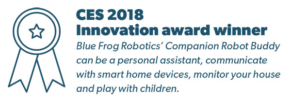CES 2018  Innovation award winner